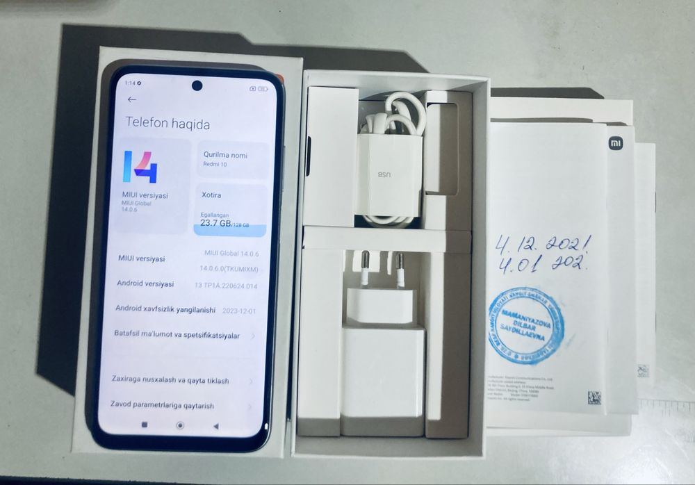 Redmi 10 sotiladi