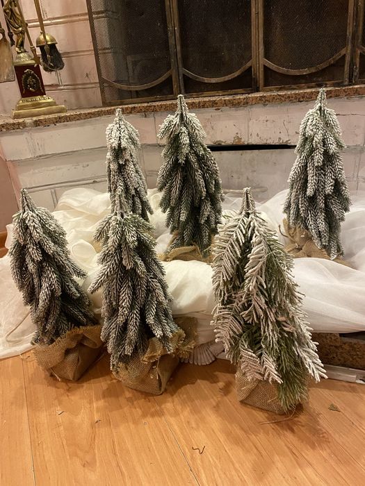 Елки новогодние декоративные искуственные настольные