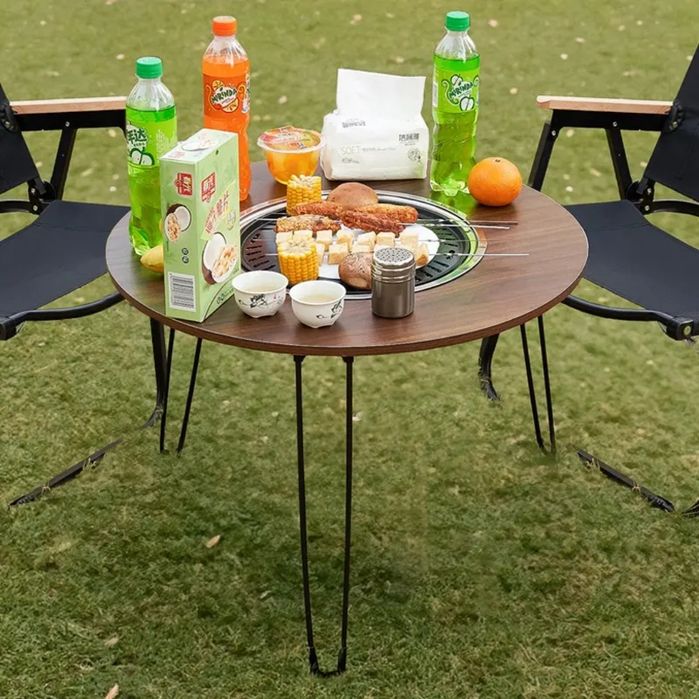 Прокат туристическая Кемпинговый стол с мангалом