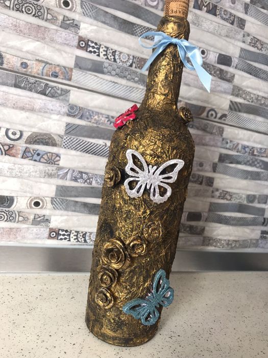 Sticle decorative handmade