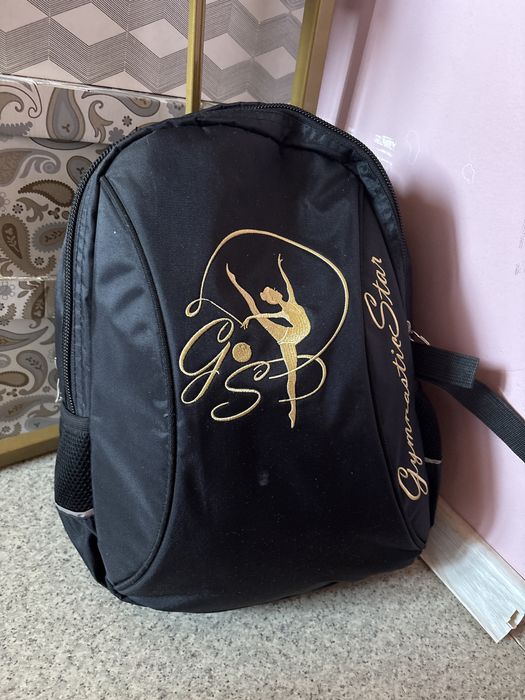 Рюкзак для художественной гимнастики черный