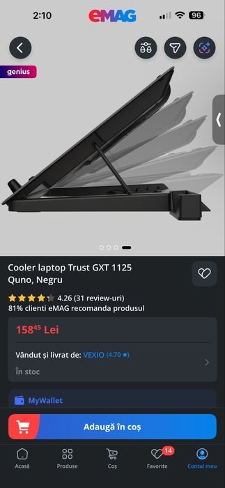 Cooler Laptop Trust