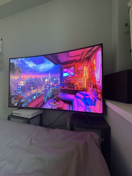 Tv samsung 4 k led 139cm curbat