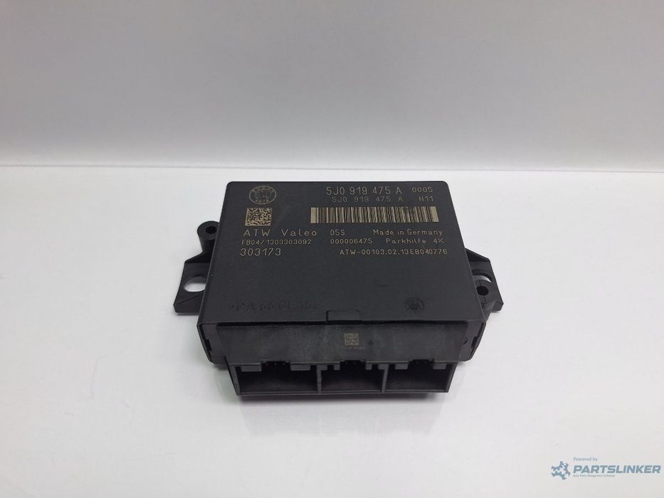 Calculator senzori parcare SKODA SUPERB II Estate 3T5 2009 - 2015 TDI CBBB, CFGB 5J0919475A