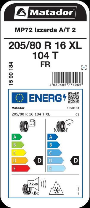 Anvelope iarna Matador Izzarda AT2 205/70/R15