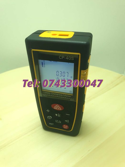 Telemetru Laser Profesional 40m Model 2021