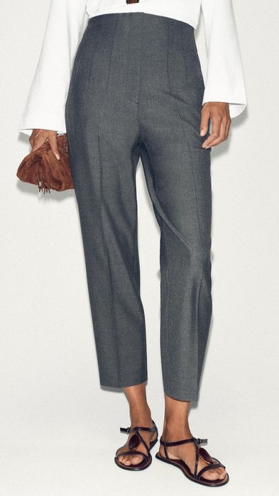 Дамски черен панталон Zara