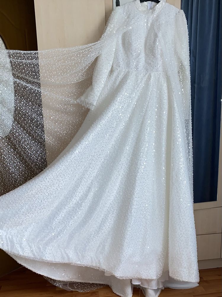 свадебное платье для покрытых