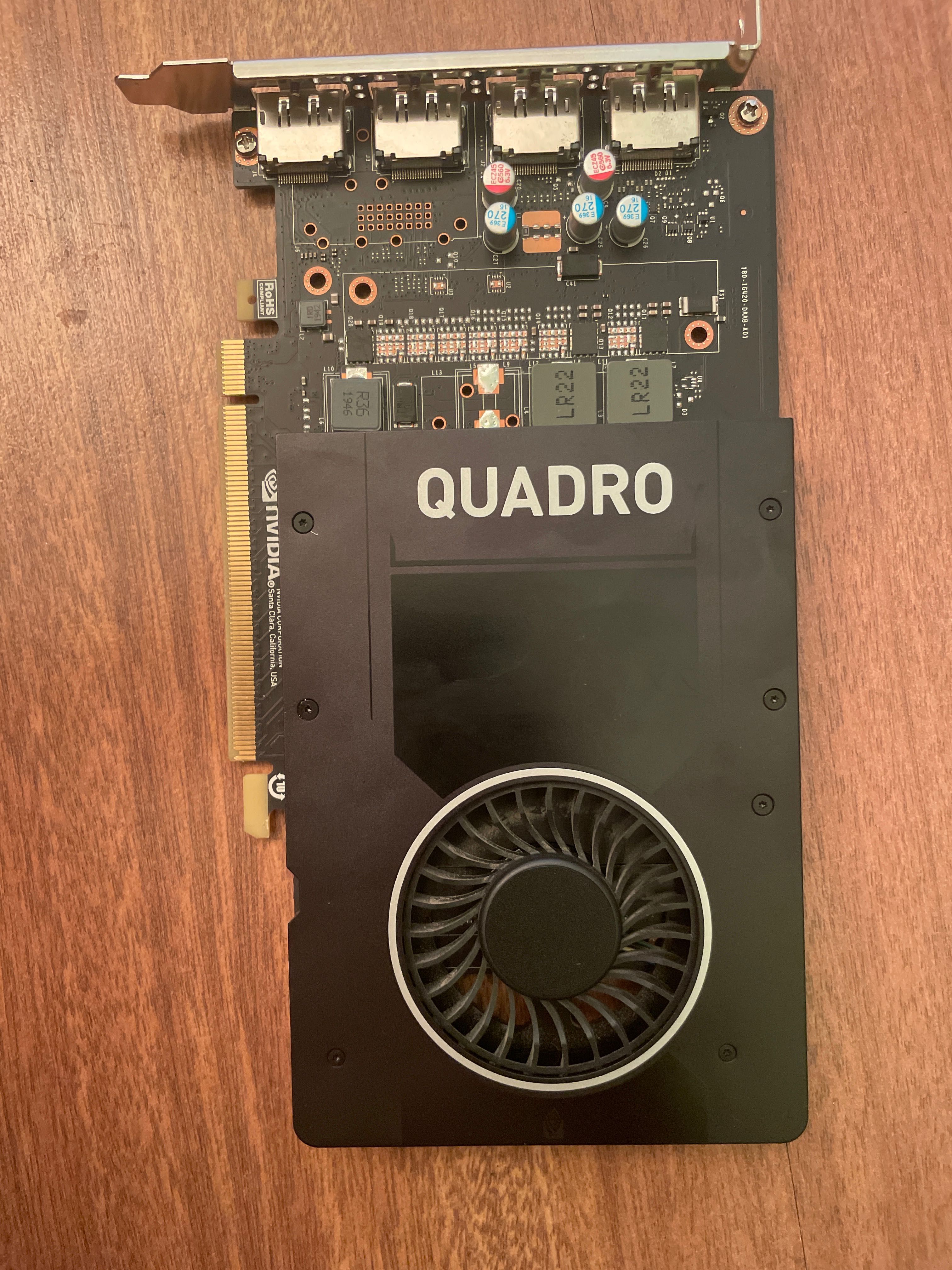 Видео карта Nvidia quadro p2200