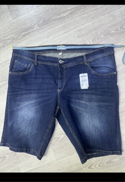 Шорты мужские 54/56 джинсовые большемерка