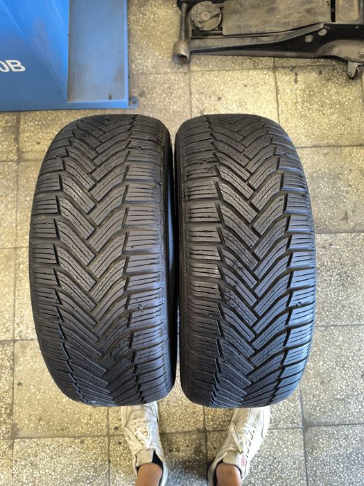215 55 16 Michelin Alpin 6 Зимни 2бр.
