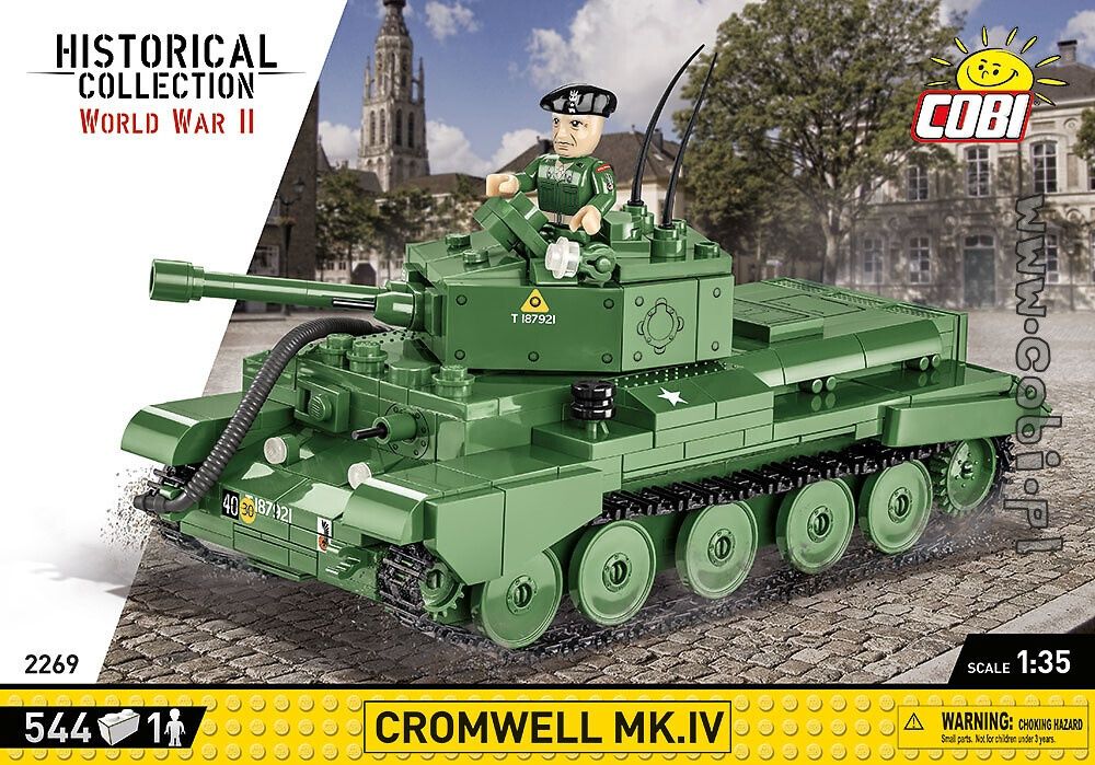 Lego Cobi Tanc Cromwell scala 1:35