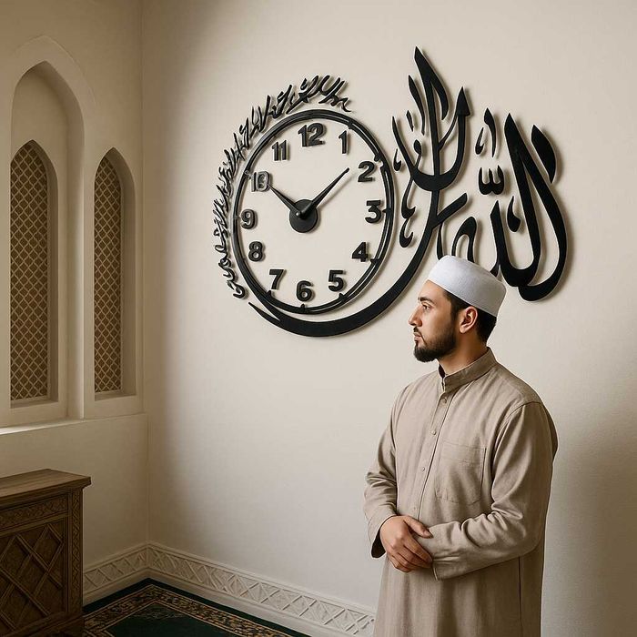 Islomiy 3D akril devor soatlari I Исломий 3D akril девор соатлар.