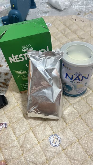 Смесь нан 1 нестожен 1 с рождения