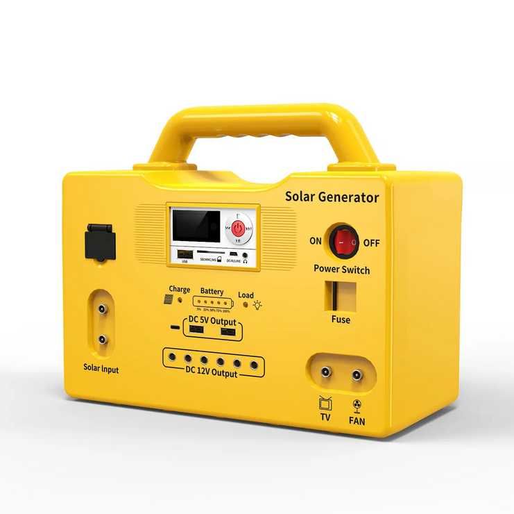 Солнечная система освещения SG1210W +  авто инвертор