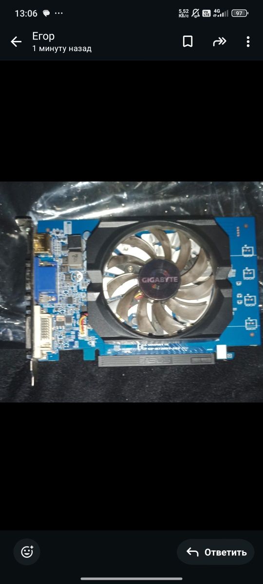 Видеокарта gt730