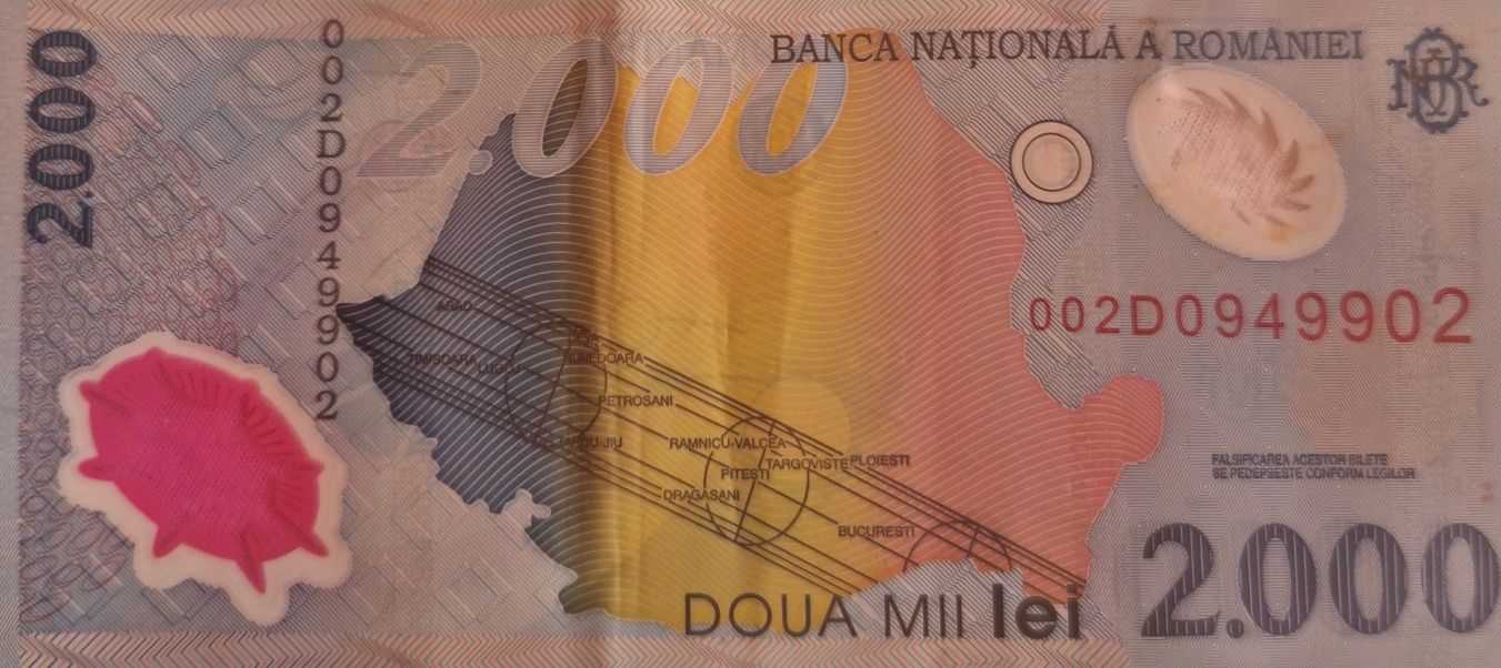 Bancnotă Eclipsă 2000