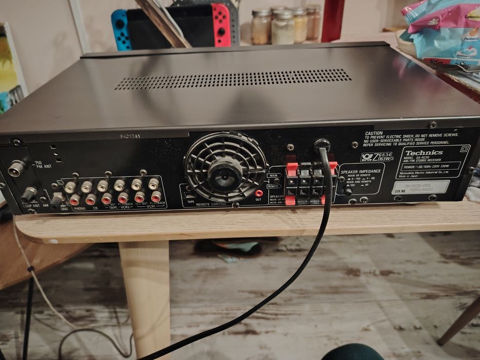 Техникс ! Усилвател + тунер