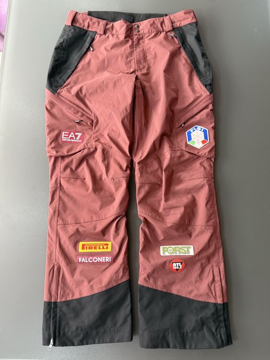 Pantaloni Ski/Snowboard Armani EA7 Italia Team Noi Marime XL