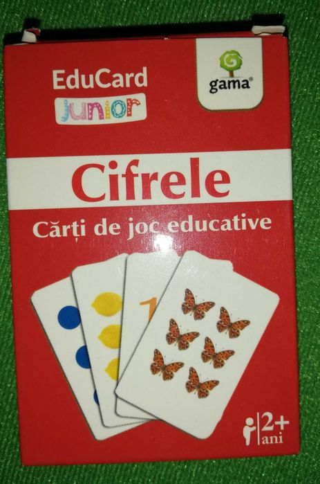 Cărți de joc educative - Cifrele