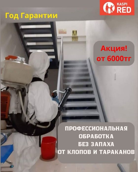 Уничтожение Клопов, тараканов. Лицензия/Сертификаты/Гарантия результат