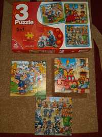 Vând  puzzle  copii