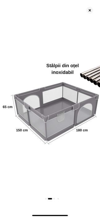 Tarc de joaca pentru bebelusi
