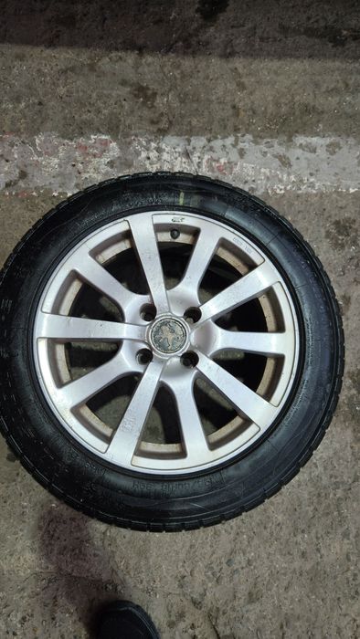 Set 4 Jante R16 4×108 cauciucuri iarna