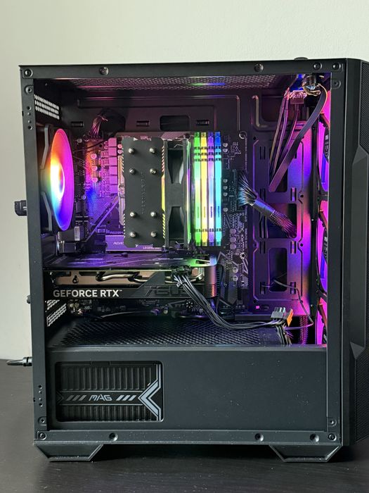 PC Gaming NVIDIA RTX 4060 | Performanta de Top | Asamblat Recent | RGB