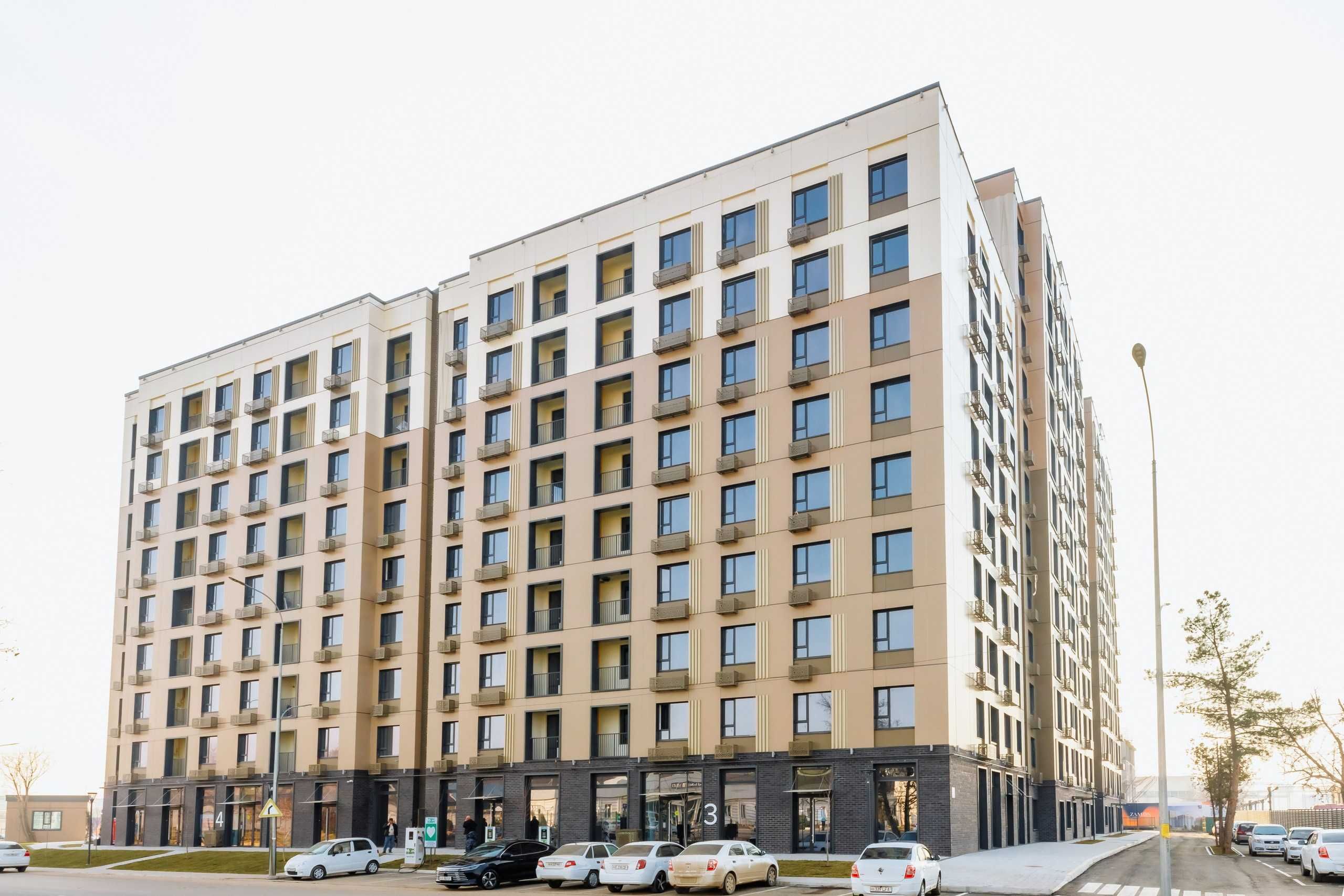 ЖК NRG ZAMON 3-К комнатная 98.95 м² на Улице. Таларик