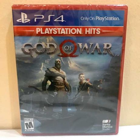 God of War ps4/ps5 диск, новый