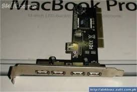 Разветвитель PCI USB 2.0 card 4.1