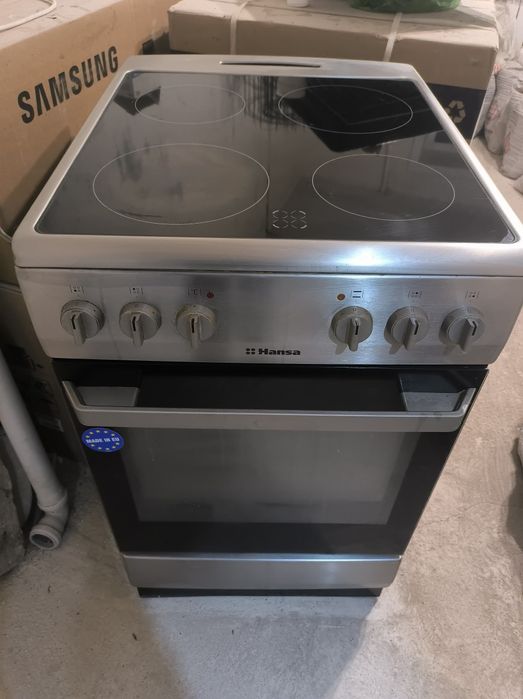 Плита электрическая стеклокерамика hansa