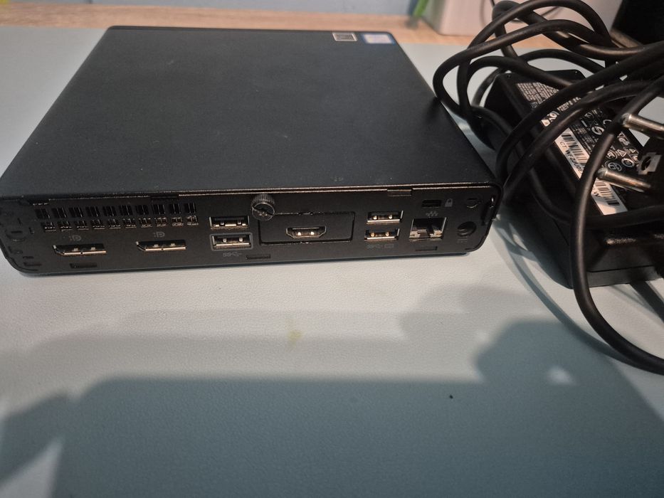 Mini pc hp prodesk 600 g4 + alimentator