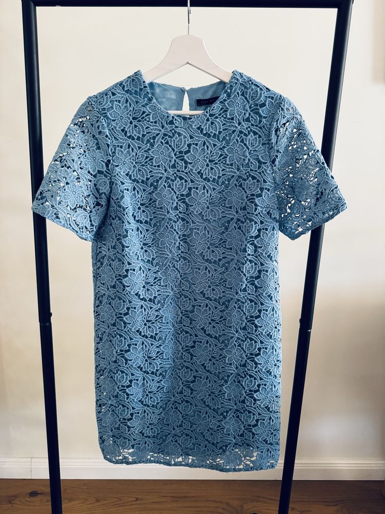 ZARA рокля дантела