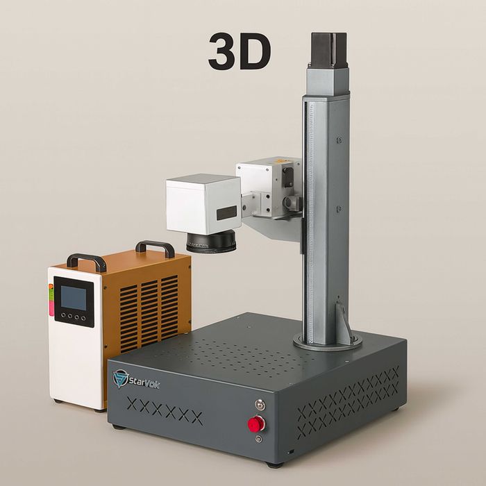 Mașină de gravat cu laser UV Cristale 3D de 5W-15W