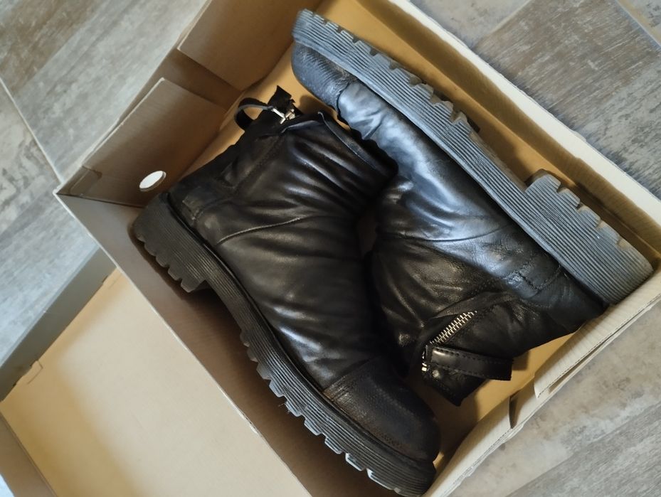 Дамски боти естествена кожа