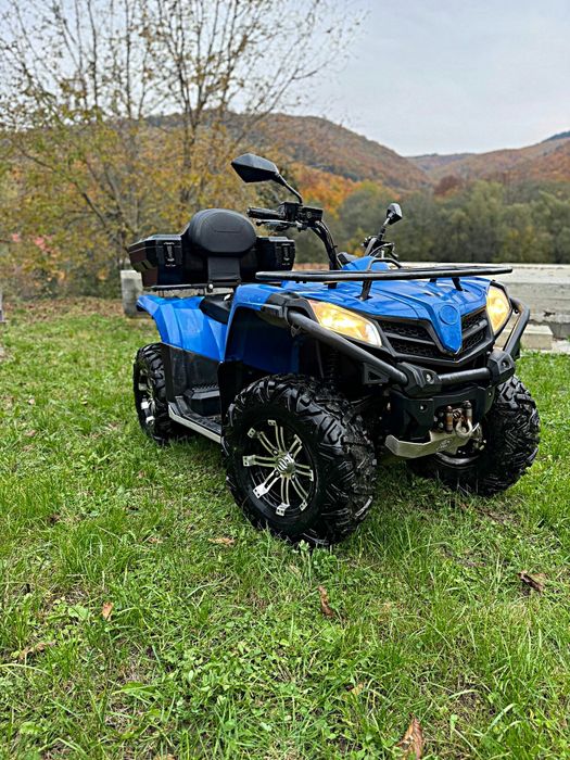 CF Moto 450L 4x4 din 2020 Numere NEGRE