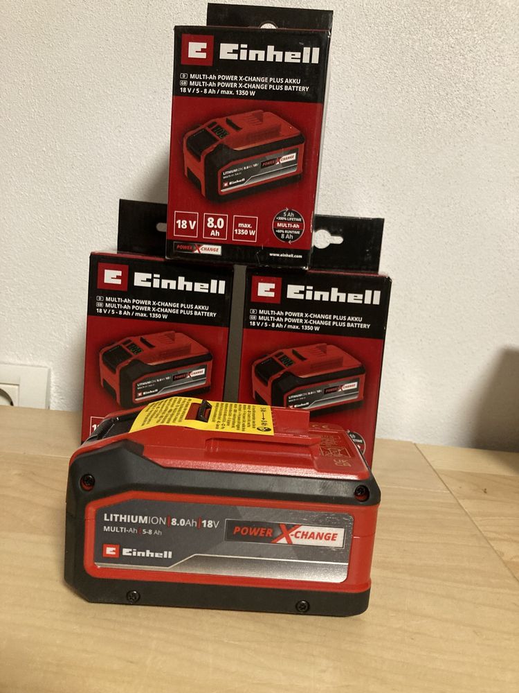 NOU Acumulator Einhell  8Ah 18V Power Exchange Plus