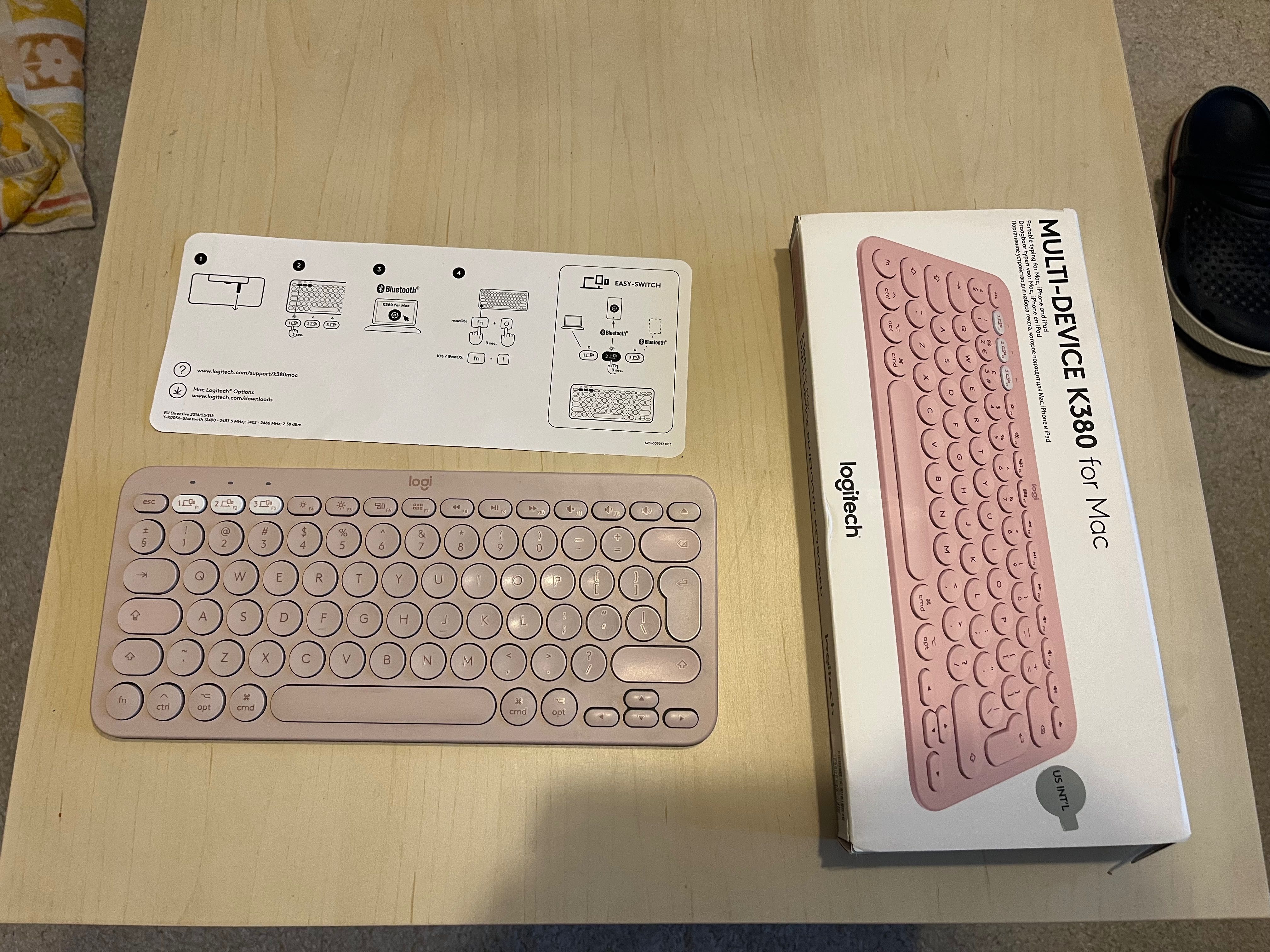 Tastatura wireless Logitech K380 pentru Mac, iOS si iPadOS