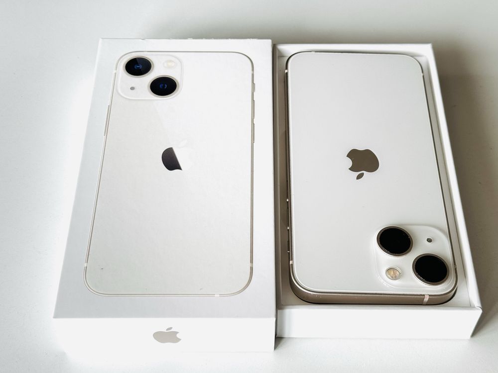 Iphone 13 Mini 128GB White Като нов! 98% Батерия! Гаранция
