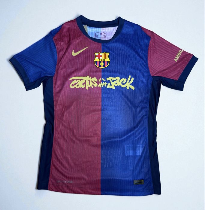 Fc Barcelona 24/25 Home - Cactus Jack ( Raphinha 11 )