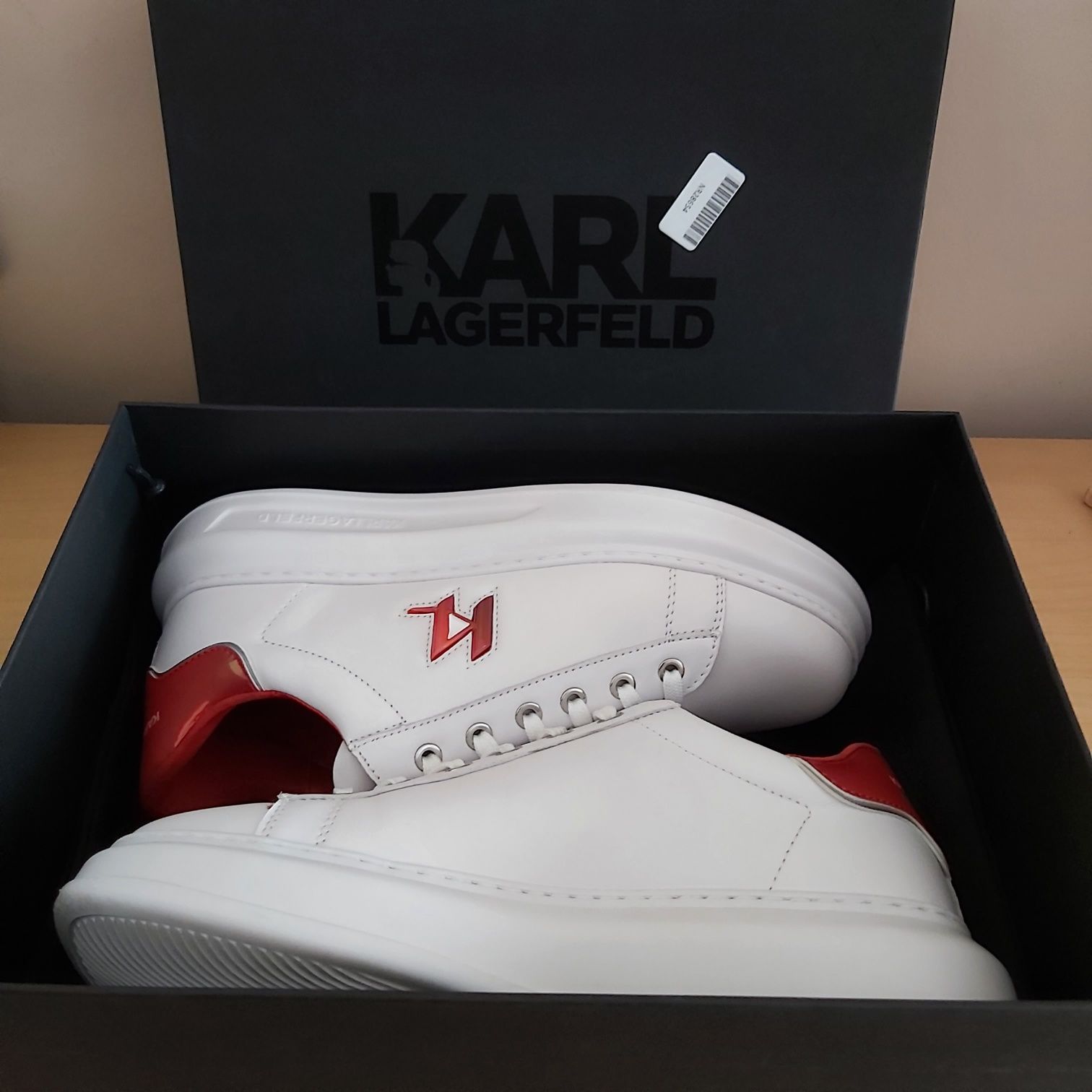 Pantofi sport bărbați KARL LAGERFELD, piele naturală, mărimea 42.