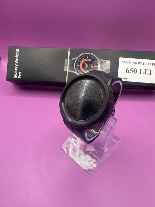 Samsung Watch 5 Pro •Matei Amanet Crangasi•00738