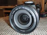 Canon 1300D+obiectiv efs 18-135mm IS STM cu filtru polaroid