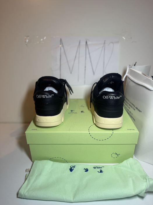 Adidasi OFF-WHITE Out Of Office OOO Low Tops black gum