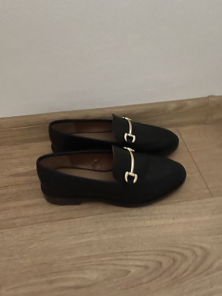 Mocasini negri H&M