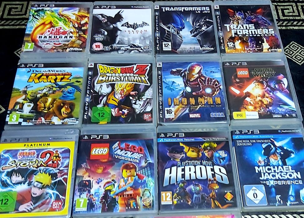 Lego/Transformers/Sonic/Ben10/Toy Story/Naruto/Dragon b/Iron M PS 3