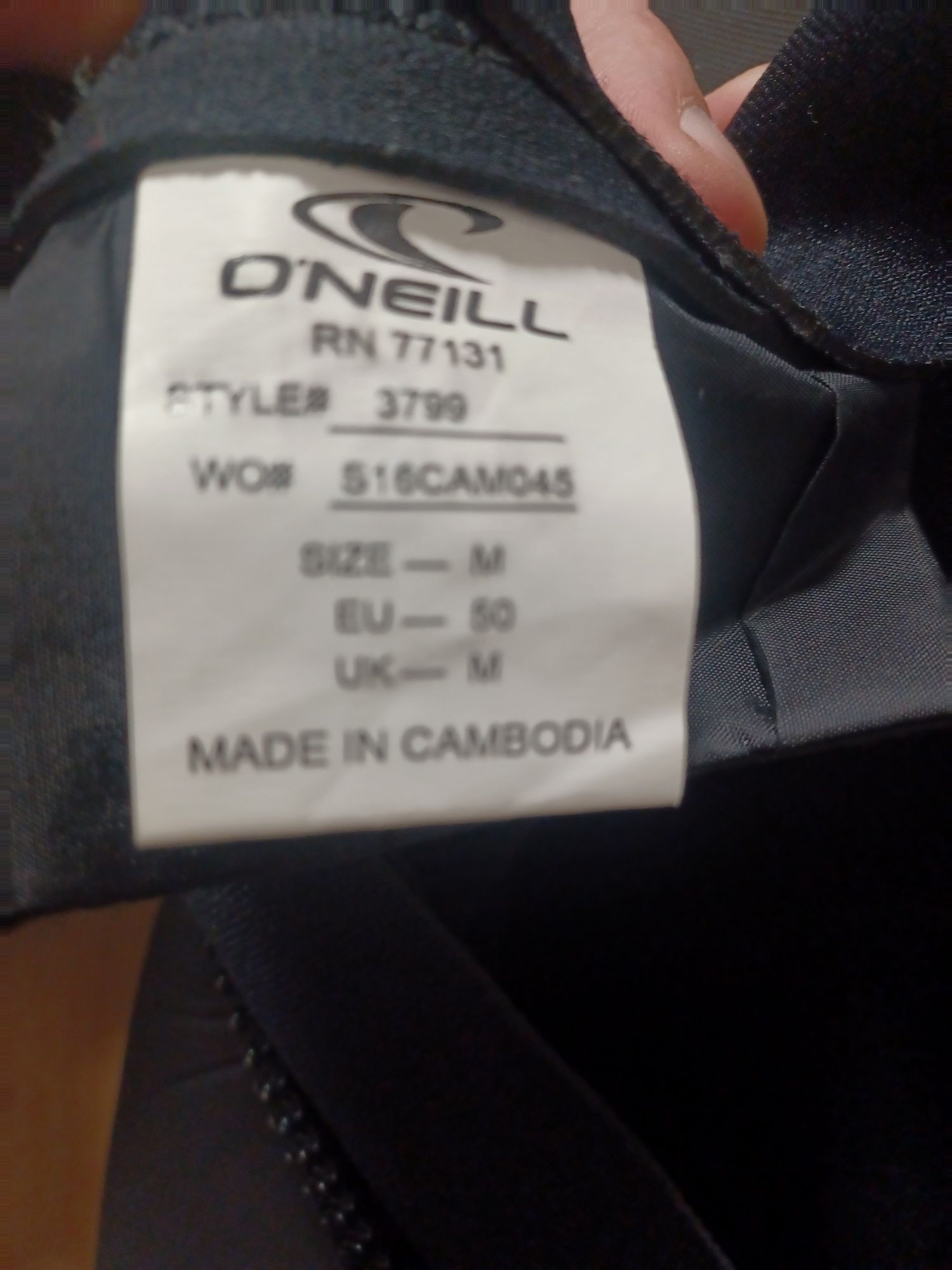 Неопрен къс мъжки Oneill M Beuchat XXL Fivestars L