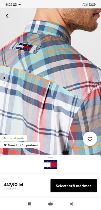 Cămașă originala Tommy Jeans M/L